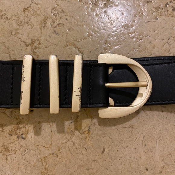 Anine Bing Belt in Black Sz Xs/S - Picture 2 of 3